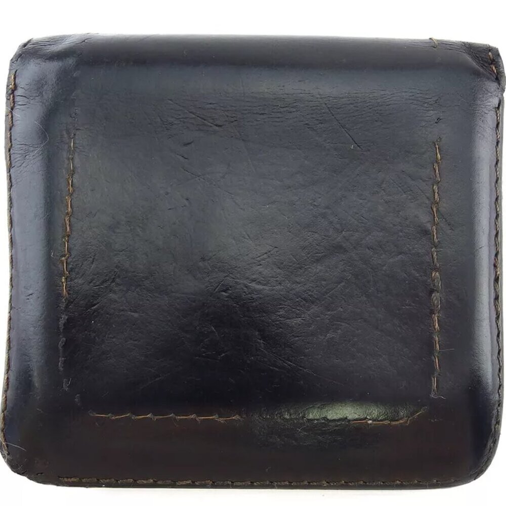 Louis Vuitton Two Folded Wallet Utah Uta Leather Authentic Used T19733 - Picture 9 of 10